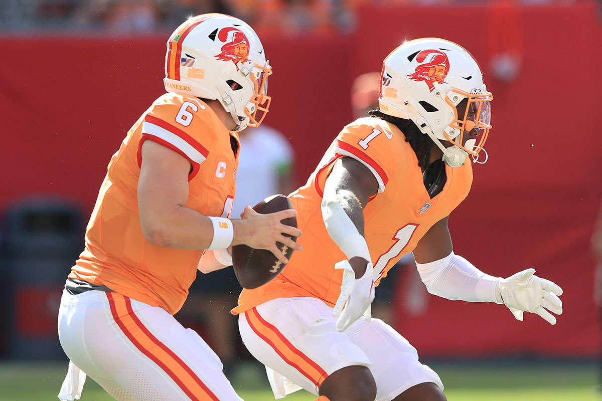 Bucs Qb Baker Mayfield And Rb Rachaad White