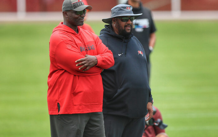 Bucs Hc Todd Bowles And Rbs Coach Skip Peete