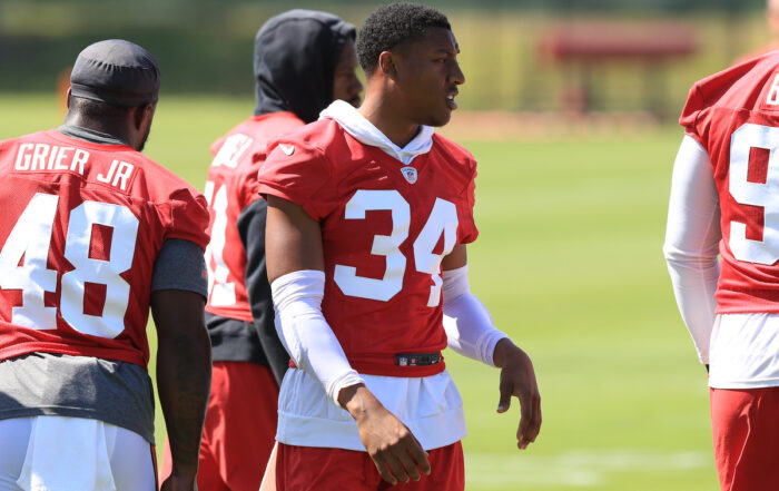 Bucs Cb Bryce Hall - Photo By: Cliff Welch P/R