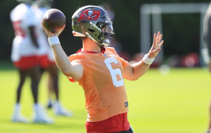 Bucs Qb Baker Mayfield - Photo By: Cliff Welch P/R