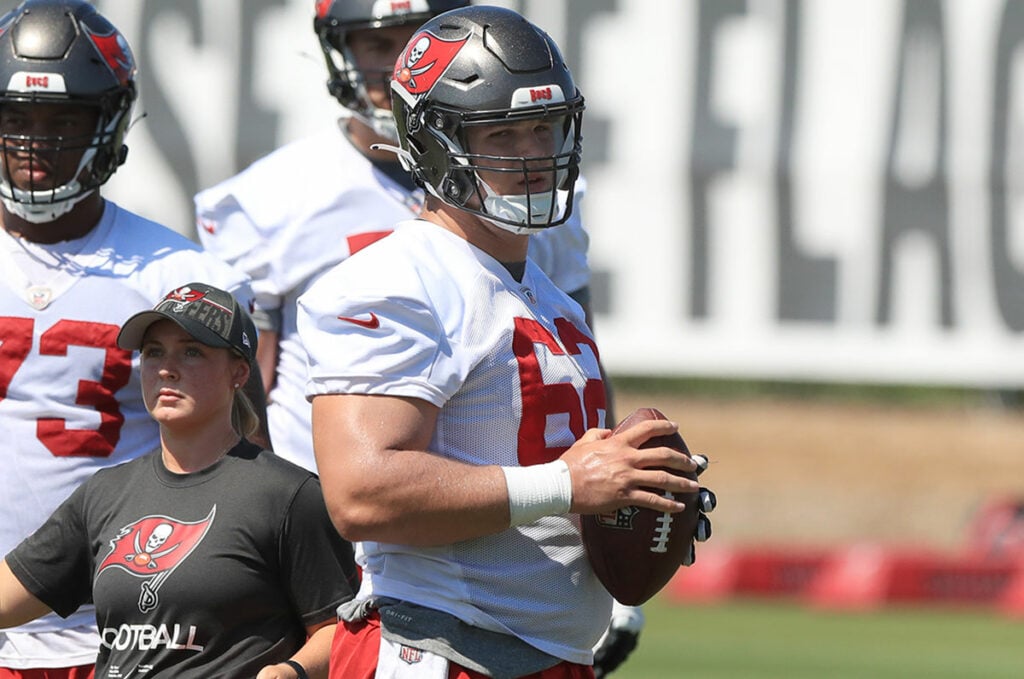 Bucs Camp Insider 7-27: Secondary Continues To Shine 6 Bucs C Graham Barton