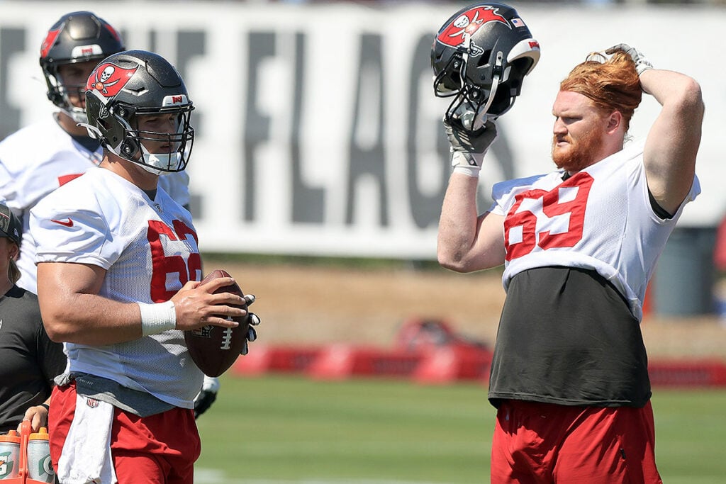 Cody Mauch: &Amp;Quot;Can'T Imagine There'S A Better Ol Room Anywhere Else&Amp;Quot; 5 Bucs C Graham Barton And Rg Cody Mauch