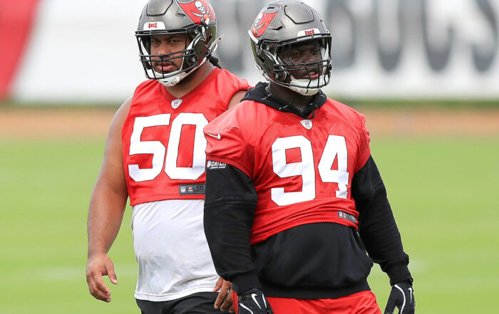 Bucs Dts Vita Vea And Calijah Kancey