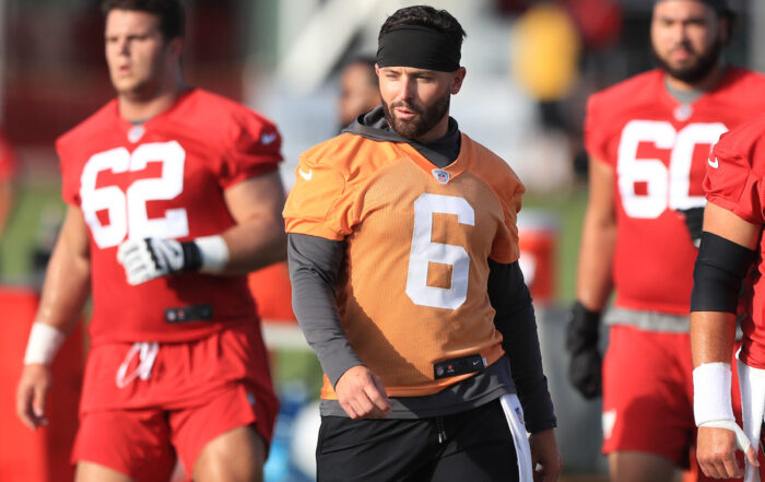 Bucs Qb Baker Mayfield - Photo By: Cliff Welch P/R