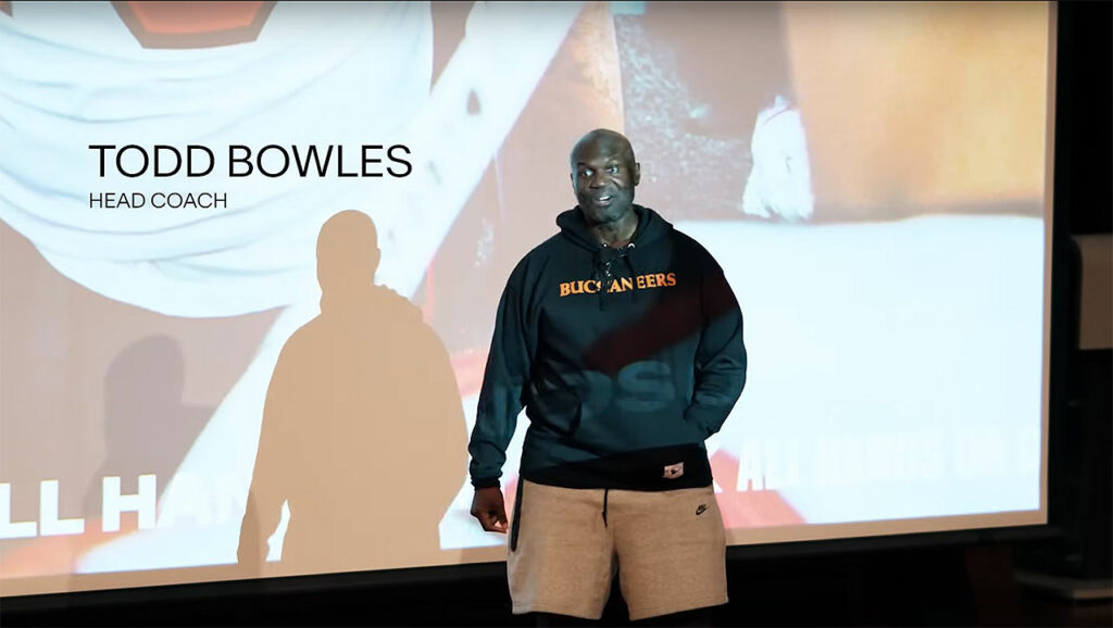 Bucs Head Coach Todd Bowles