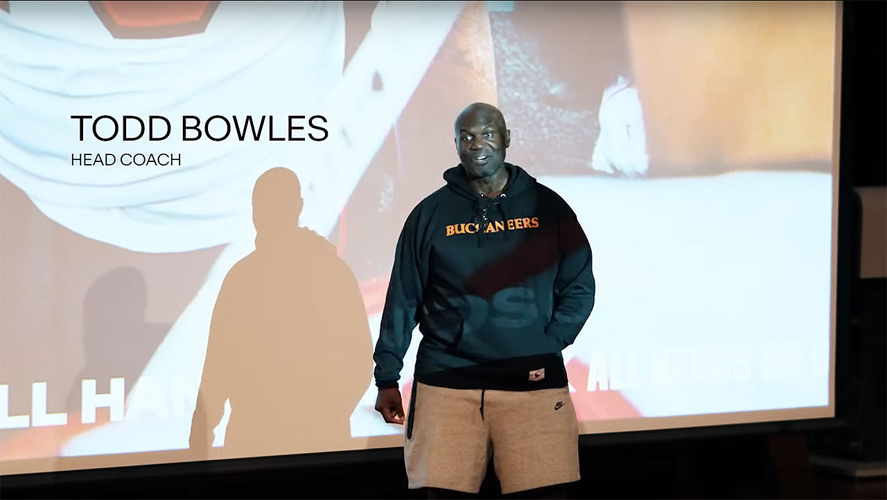 Bucs Head Coach Todd Bowles