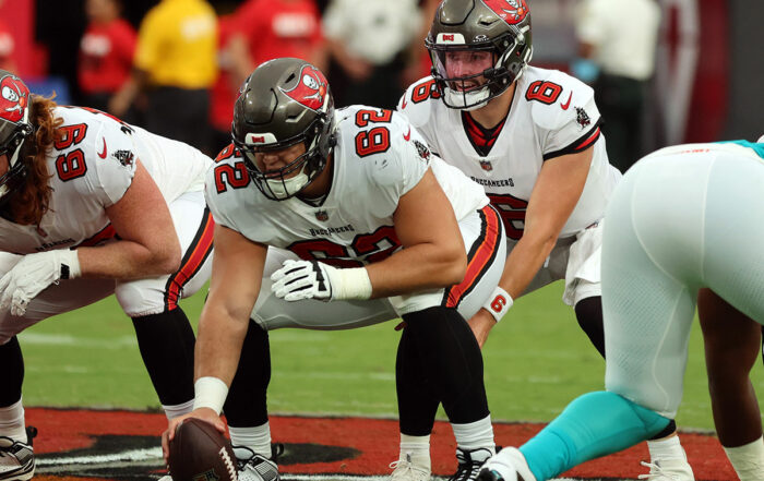 Bucs C Graham Barton And Qb Baker Mayfield