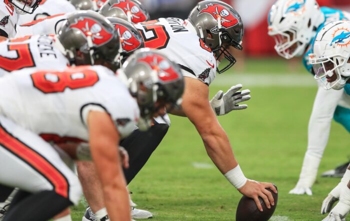 Bucs C Graham Barton And The O-Line