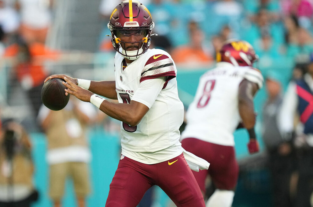 Commanders Qb Jayden Daniels