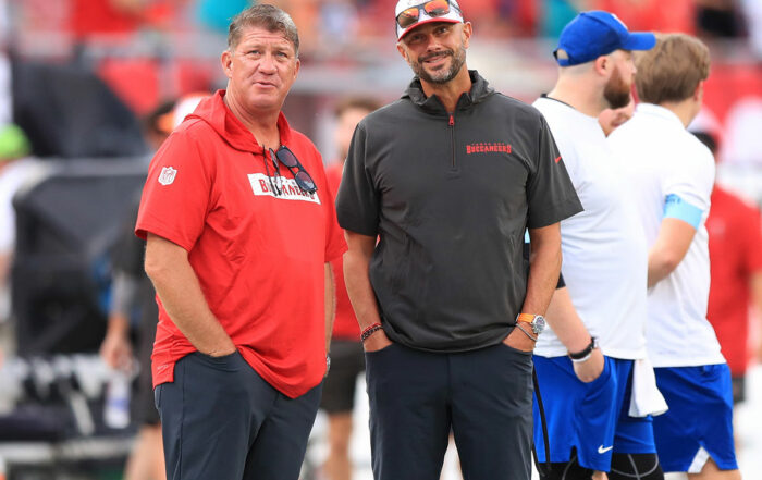 Bucs Gm Jason Licht And Assistant Gm John Spytek