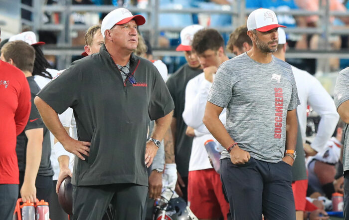 Bucs Gm Jason Licht And Assistant Gm John Spytek