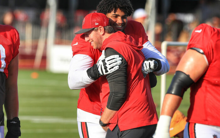 Bucs Lt Tristan Wirfs And Oc Liam Coen
