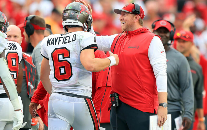 Bucs Qb Baker Mayfield And Oc Liam Coen