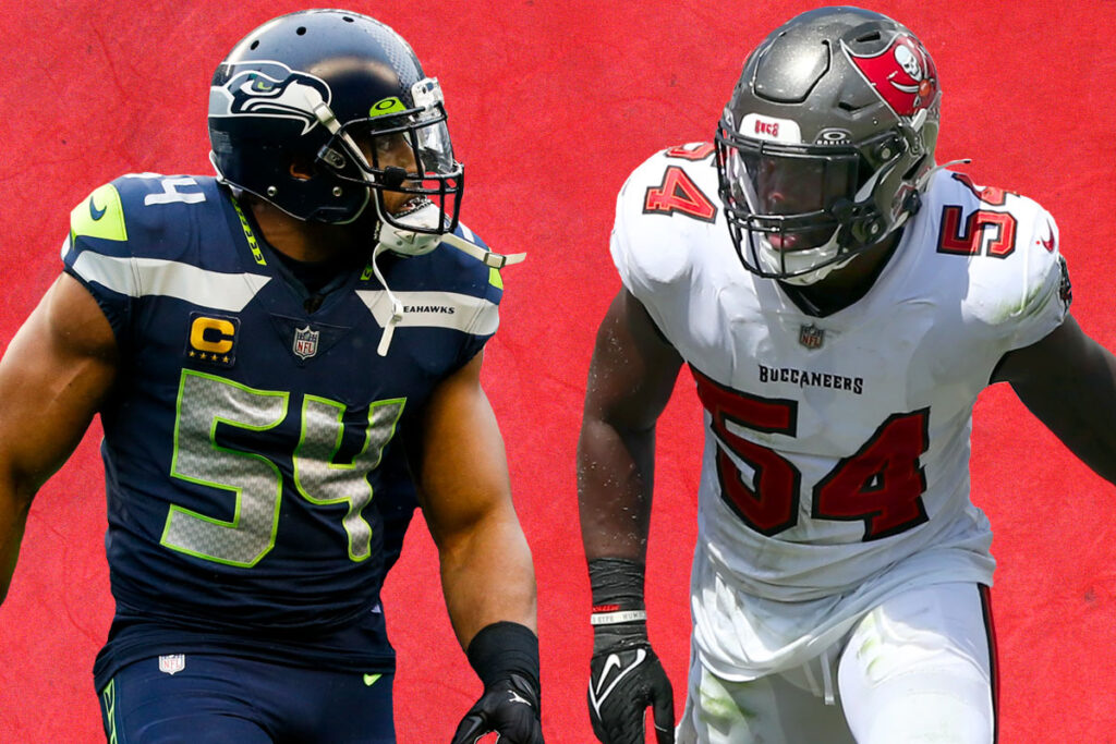 Commanders Ilb Bobby Wagner And Bucs Ilb Lavonte David