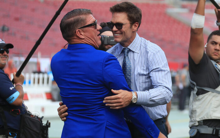 Bucs Gm Jason Licht And Tom Brady