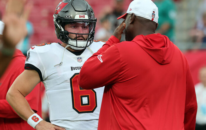 Bucs Qb Baker Mayfield And Hc Todd Bowle