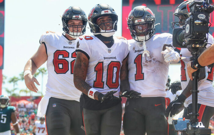 Bucs Wr Trey Palmer And Rb Rachaad White