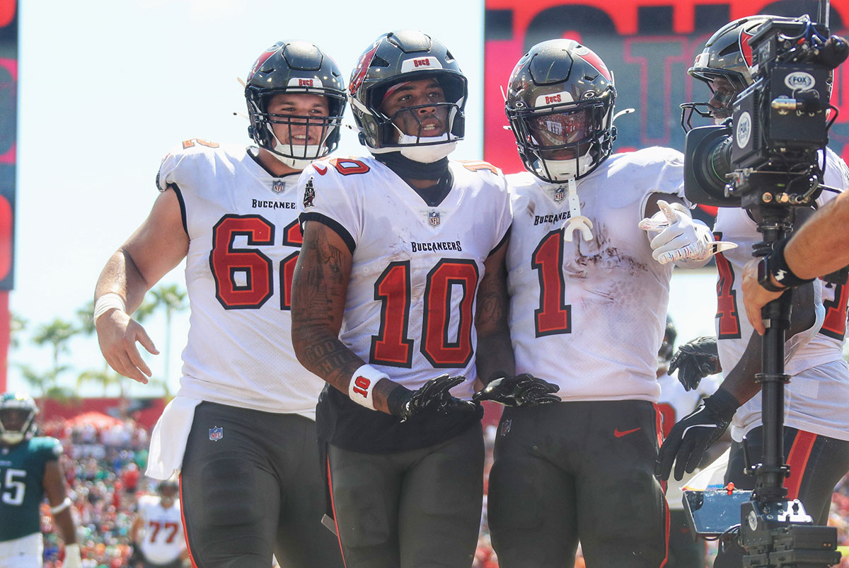 Bucs Wr Trey Palmer And Rb Rachaad White