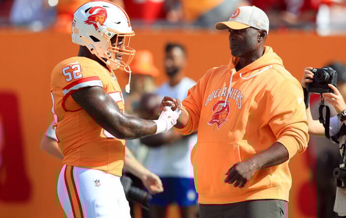 Bucs Ilb Kj Britt And Hc Todd Bowles