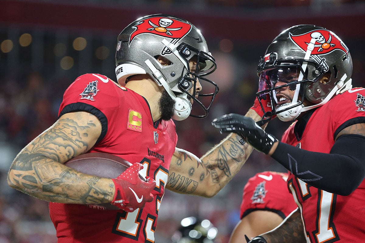 Bucs Wrs Mike Evans And Sterling Shepard