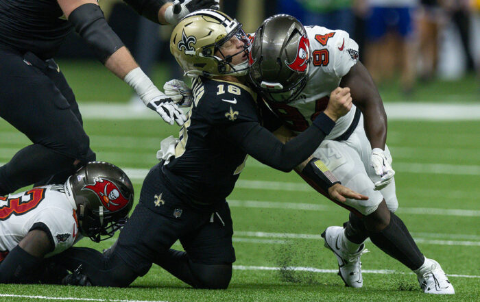 Bucs Dt Calijah Kancey And Saints Qb Spencer Rattler