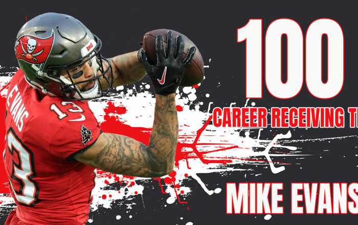 Mike Evans 100 Receiving Tds