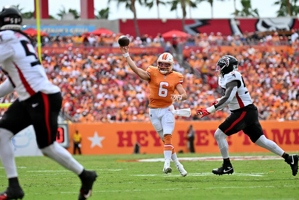 Sr'S Pick-6 Preview: Bucs Vs. Falcons 6 Bucs Qb Baker Mayfield