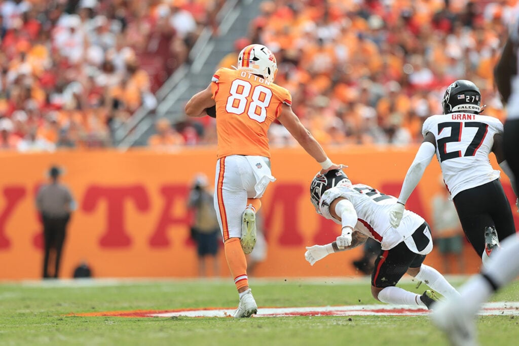 Bucs Offensive Stat Projections For 2025 9 Bucs Te Cade Otton