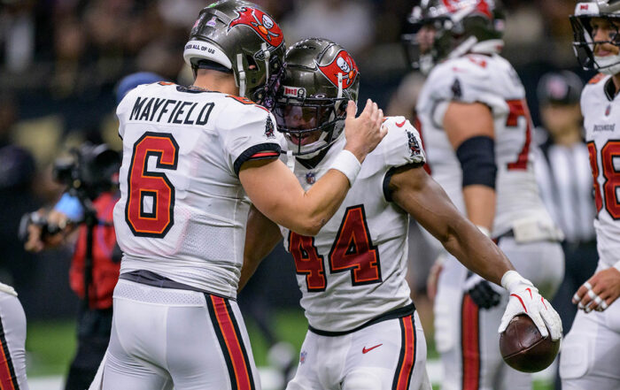 Bucs Qb Baker Mayfield And Rb Sean Tucker