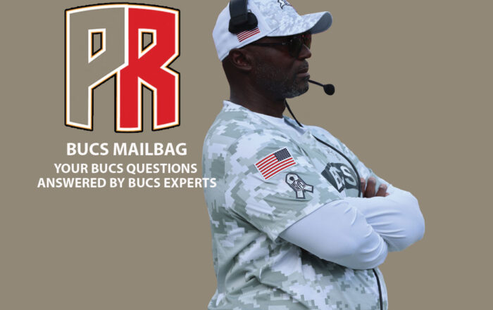 Bowles Todd White Camo Bucs Mailbag