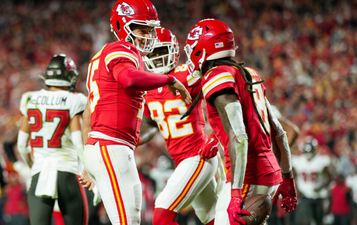 Chiefs Qb Patrick Mahomes And Wr Deandre Hopkins