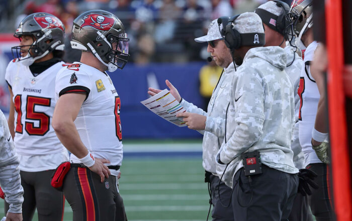 Bucs Qb Baker Mayfield And Oc Liam Coen