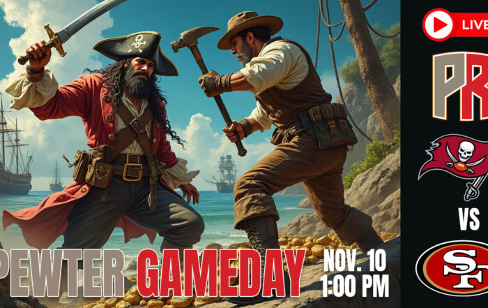 Bucs 49Ers Pewter Gameday