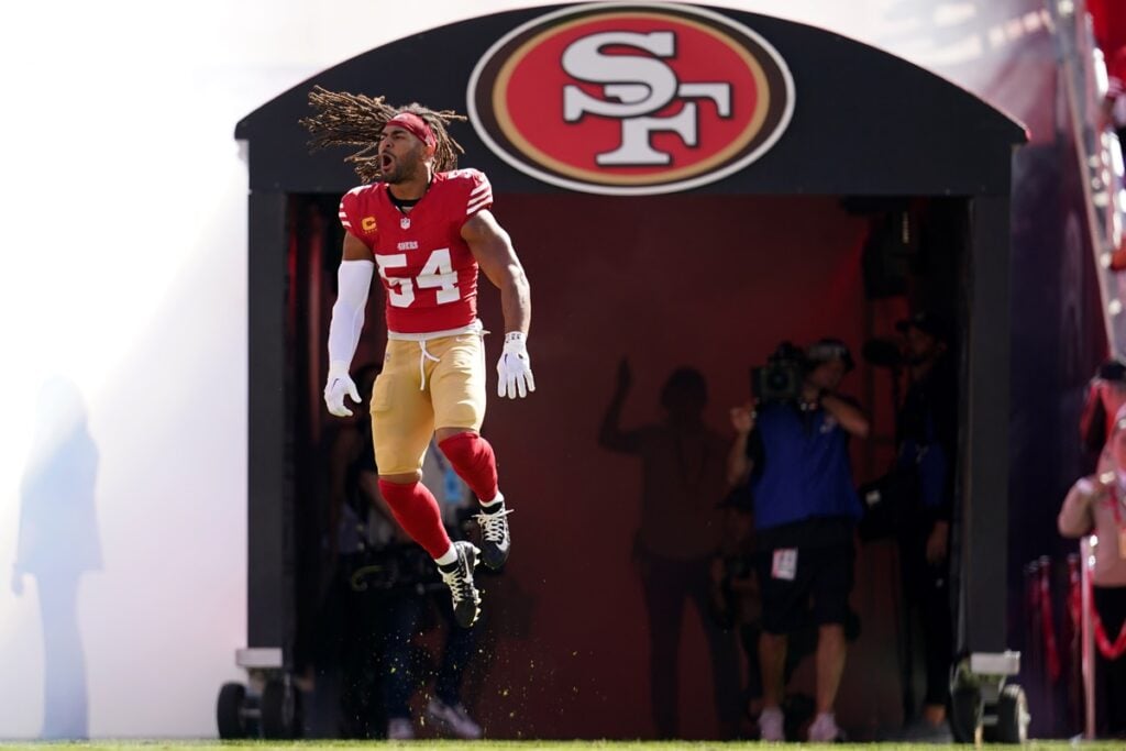 Bucs Offense Faces Early Gauntlet 4 49Ers Lb Fred Warner