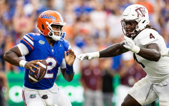 Florida Qb Dj Lagway And Texas A&Amp;M Dl Shemar Stewart