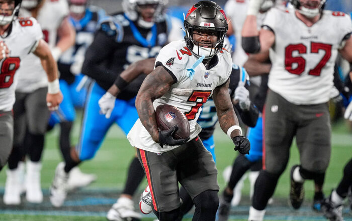 Bucs Rb Bucky Irving, Josh Grizzard