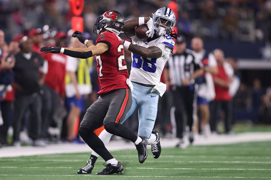 Queipo'S Cover 4: Bucs O-Line &Quot;Problem&Quot; And Trading Away Players 6 Cowboys Wr Ceedee Lamb And Bucs Cb Zyon Mccollum