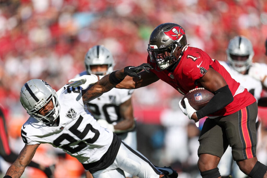 Sr'S Fab 5: Bucs Training Camp Battles We Can'T Wait To See 9 Bucs Rb Rachaad White - Photo By: Usa Today
