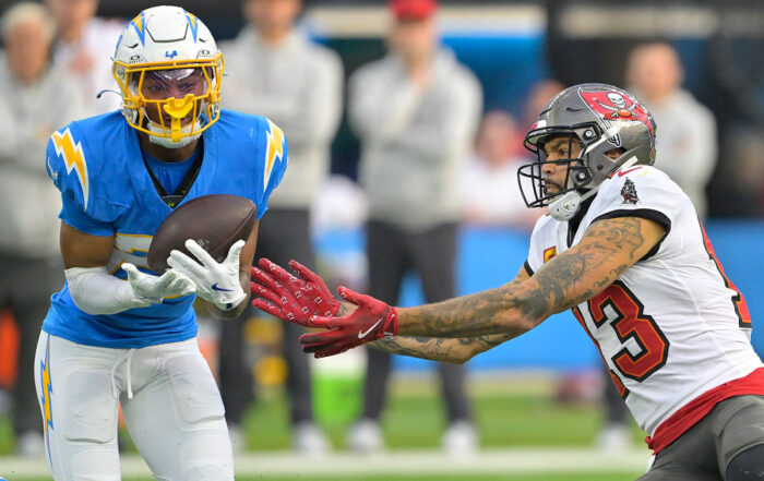 Bucs Wr Mike Evans And Chargers Cb Tarheeb Still
