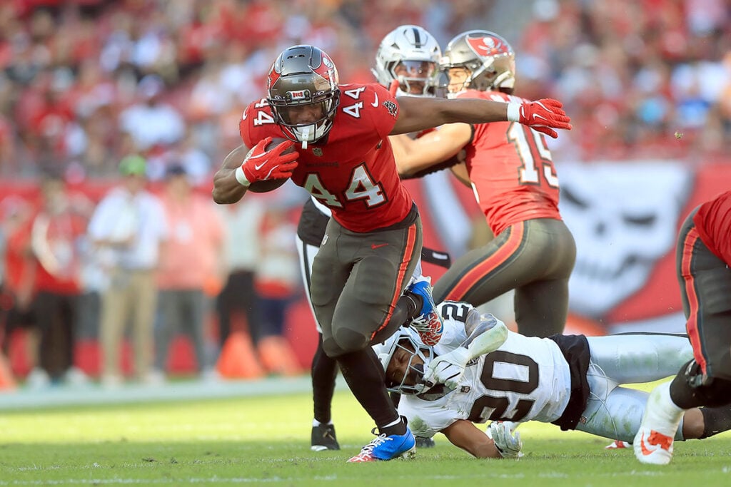 Bucs Rb Sean Tucker