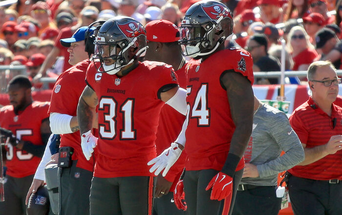 Bucs Fs Antoine Winfield Jr. And Ilb Lavonte David