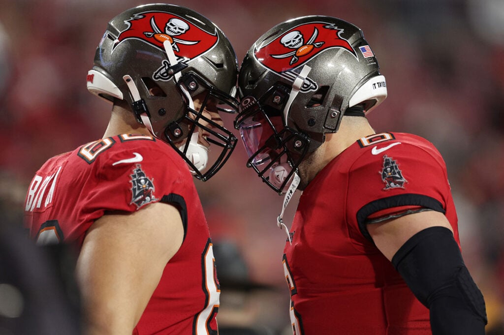 Will Bucs C Graham Barton Emerge As A Player And Leader? 4 Bucs C Graham Barton And Qb Baker Mayfield