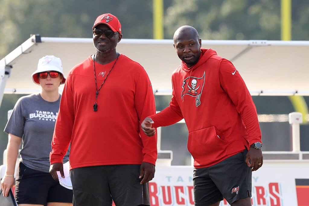 Pewter Report Podcast: Special Guest: Bucs Head Coach Todd Bowles 2 Bucs Hc Todd Bowles And Qbs Coach Thad Lewis