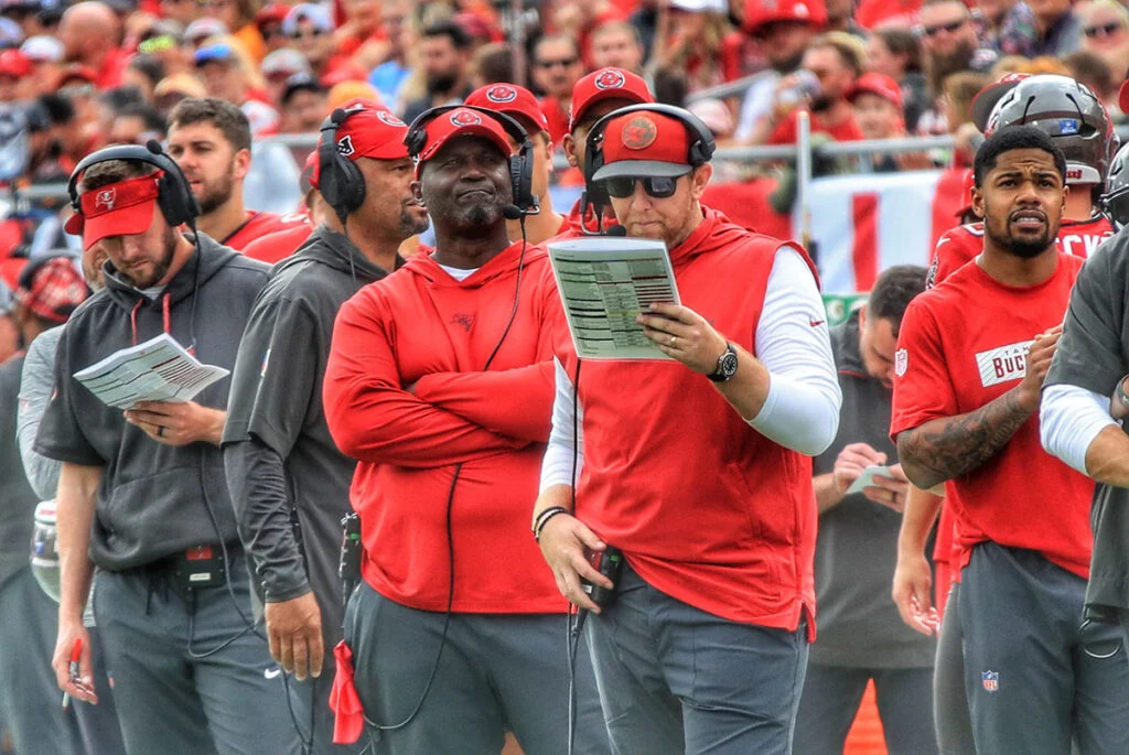 Bucs Head Coach Todd Bowles And Oc Liam Coen