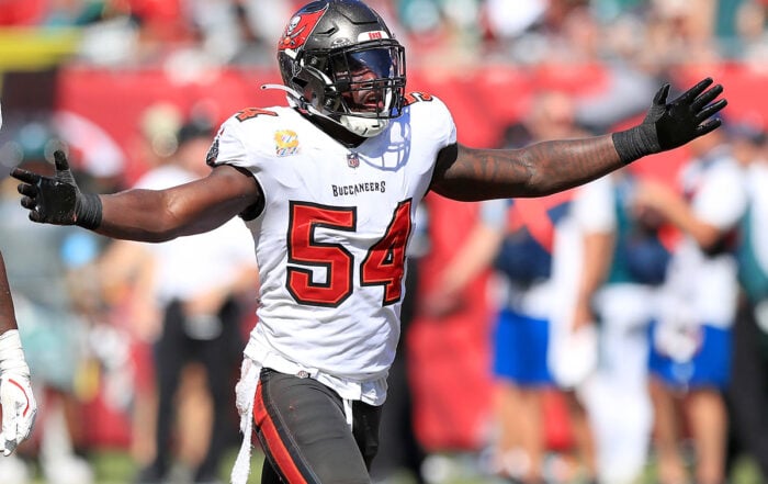 David Lavonte Bucs Eagles Arms Wide Open