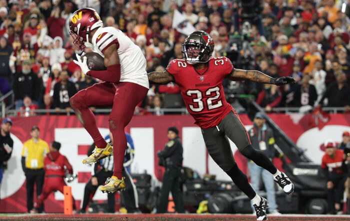 Commanders Wr Terry Mclaurin And Bucs Cb Josh Hayes