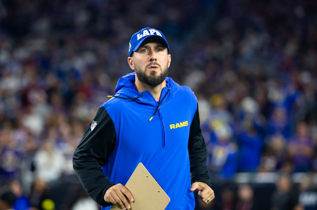 Rams Passing Game Coordinator Nick Caley Bucs