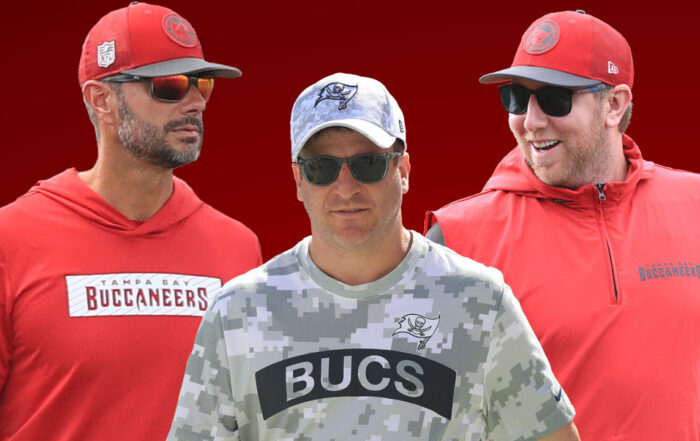 Bucs Assistant Gms John Spytek And Mike Greenberg And Oc Liam Coen
