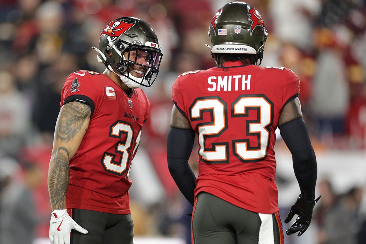 Bucs Fs Antoine Winfield Jr. And Ncb Tykee Smith