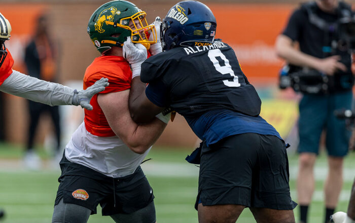 Ndsu G Grey Zabel And Toledo Dt Darius Alexander Bucs